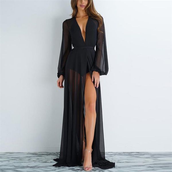 women's swimwear women chiffon bikini cover up 2021 summer beachwear bathing suit coverup crochet see-throught long cardigan beach, White;black
women's swimwear women chiffon bikini cover up 2021 summer beachwear bathing suit coverup crochet see-throught long cardigan beach, White;black