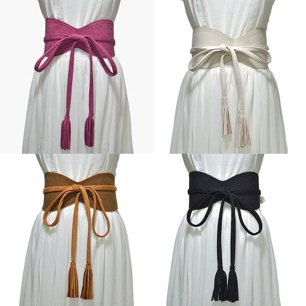 belts corset belt wide female long tassel waistband solid color self tie faux leather cummerbunds diy knotted, Black;brown
belts corset belt wide female long tassel waistband solid color self tie faux leather cummerbunds diy knotted, Black;brown