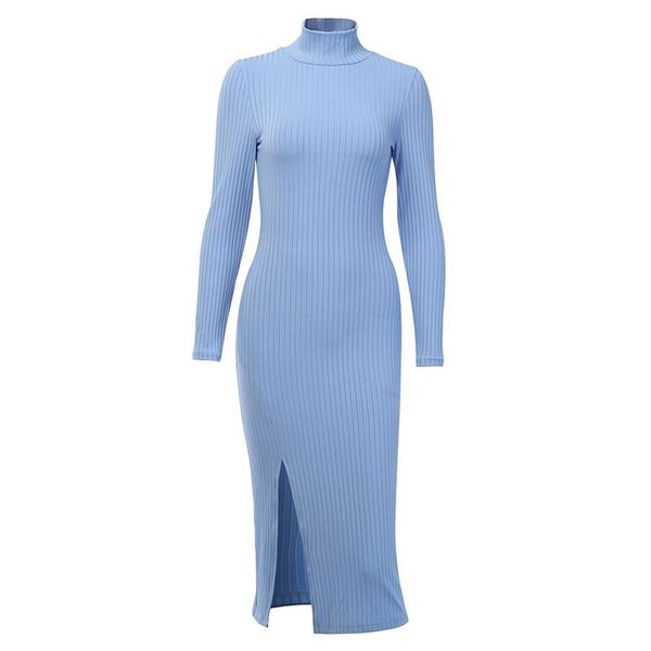 casual dresses midi dress knitted women turtleneck knee-length solid slit vestidos long sleeve slim elegant female autumn party ribbed vesti, Black;gray
casual dresses midi dress knitted women turtleneck knee-length solid slit vestidos long sleeve slim elegant female autumn party ribbed vesti, Black;gray
