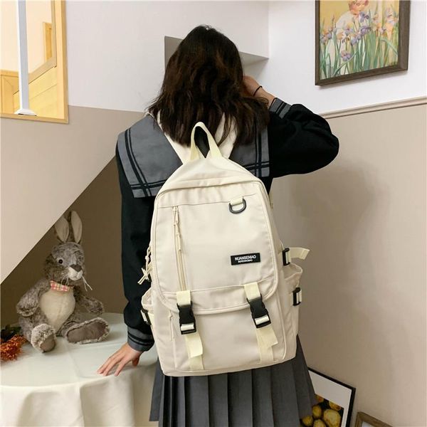 backpack women nylon candy color waterproof school bags for teenagers girls patchwork female rucksack
backpack women nylon candy color waterproof school bags for teenagers girls patchwork female rucksack