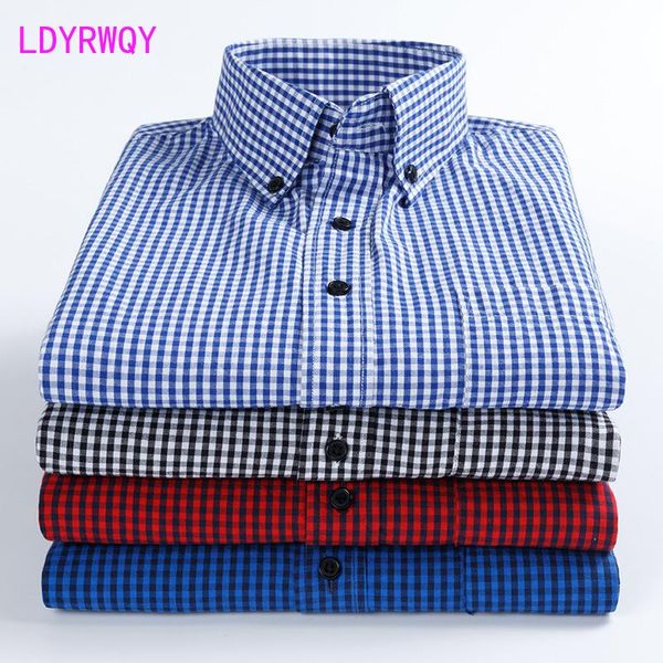 men's casual shirts ldyrwqy 2021 european and american fashion lapel plaid single-breasted loose office shirt men spring autumn, White;black
men's casual shirts ldyrwqy 2021 european and american fashion lapel plaid single-breasted loose office shirt men spring autumn, White;black