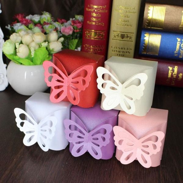 gift wrap 50pcs five colors butterfly wedding candy box sweets favors boxes with ribbon birthday party event supplies
gift wrap 50pcs five colors butterfly wedding candy box sweets favors boxes with ribbon birthday party event supplies