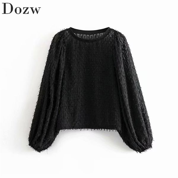 solid women blouse fashion tassel patchwork shirt chic o neck ladies spring autumn puff long sleeve loose femininas 210515, White
solid women blouse fashion tassel patchwork shirt chic o neck ladies spring autumn puff long sleeve loose femininas 210515, White
