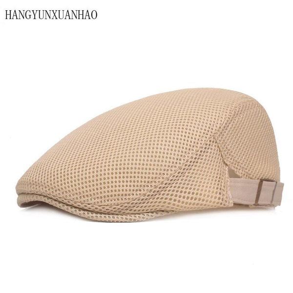 cloches summer mesh beret hat men outdoor visor peaked caps breathable bone male ivy flat cap adjustable sun dad berets boina
cloches summer mesh beret hat men outdoor visor peaked caps breathable bone male ivy flat cap adjustable sun dad berets boina