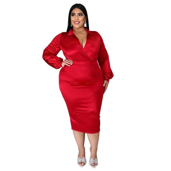 casual dresses fall 2021 ladies lapel plus size two-piece women's skirt long-sleeved shirt and high-waist elegant fashion formal suit, Black;gray
casual dresses fall 2021 ladies lapel plus size two-piece women's skirt long-sleeved shirt and high-waist elegant fashion formal suit, Black;gray
