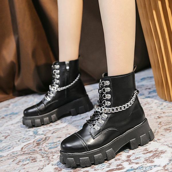 boots fashion metal chain platform women 2021 punk rivet patent leather ankle woman gothic black heels shoes
boots fashion metal chain platform women 2021 punk rivet patent leather ankle woman gothic black heels shoes