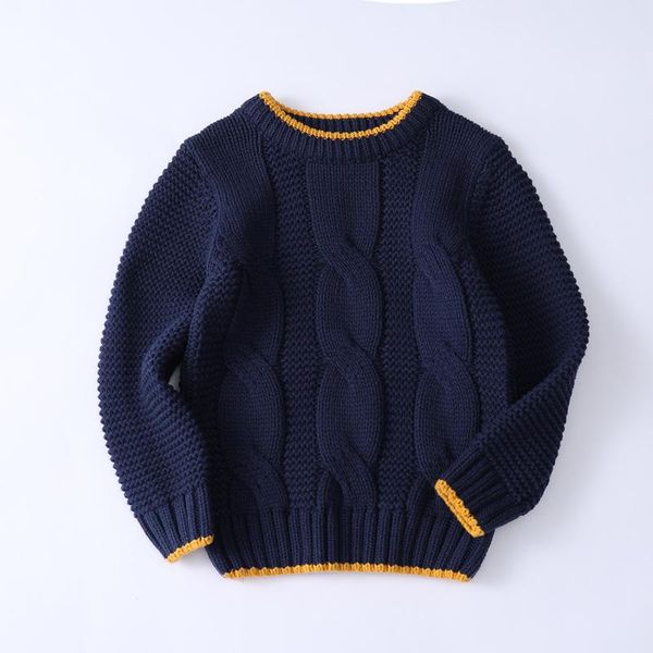 scoop knitting spring autumn winter sweater baby boys kids children's warm plus velvet thicken pullover, Blue
scoop knitting spring autumn winter sweater baby boys kids children's warm plus velvet thicken pullover, Blue