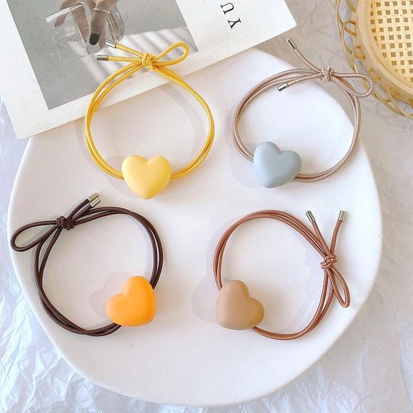 hair accessories elastic simple heart rubber bands for women band kids children sweet candy colors tie, Slivery;white
hair accessories elastic simple heart rubber bands for women band kids children sweet candy colors tie, Slivery;white