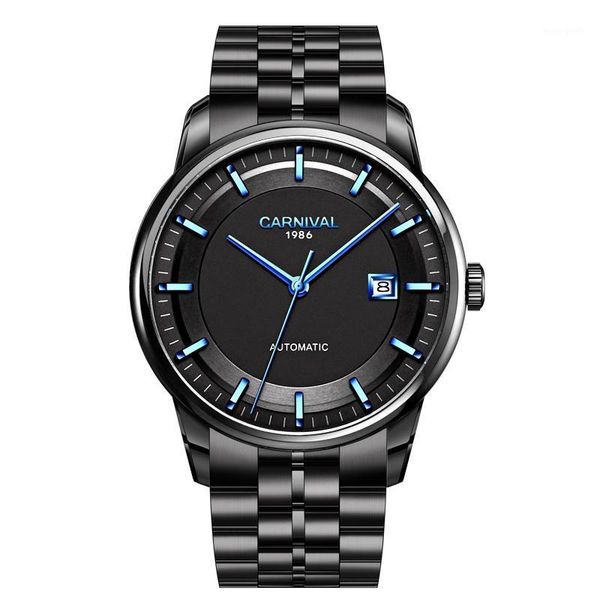 switzerland carnival watch men japan miyota automatic mechanical watches sapphire waterproof clock c5668 wristwatches, Slivery;brown
switzerland carnival watch men japan miyota automatic mechanical watches sapphire waterproof clock c5668 wristwatches, Slivery;brown