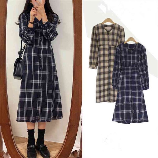 preppy stlye plaid print v neck maxi shirt dress women long sleeve spring single-breasted tubic girl midi estidos 210517, Black;gray
preppy stlye plaid print v neck maxi shirt dress women long sleeve spring single-breasted tubic girl midi estidos 210517, Black;gray