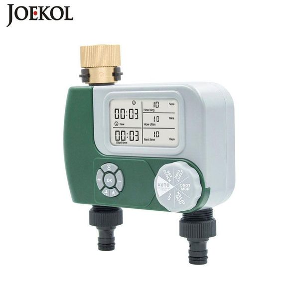 double outlet automatic water timer garden irrigation controller sprinkler programmable valve faucet watering equipments
double outlet automatic water timer garden irrigation controller sprinkler programmable valve faucet watering equipments