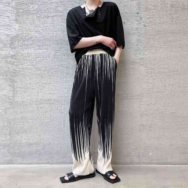 men's pants pleated fashion retro casual wide-leg men streetwear korean loose straight mens trousers m-xl 55gc, Black
men's pants pleated fashion retro casual wide-leg men streetwear korean loose straight mens trousers m-xl 55gc, Black