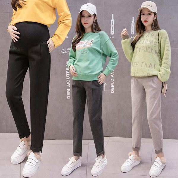 maternity bottoms pregnant women pants autumn and winter style abdominal support trousers loose casual drainpipe jeans pregnancy slimming le, White
maternity bottoms pregnant women pants autumn and winter style abdominal support trousers loose casual drainpipe jeans pregnancy slimming le, White