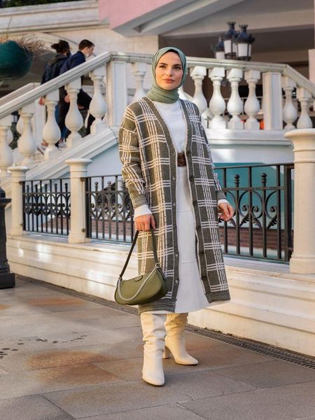 ethnic clothing refka women plaid buttoned knitwear cardigan maxi long sleeve outerwear 2021 autumn winter minimal elegance street fashion h, Red
ethnic clothing refka women plaid buttoned knitwear cardigan maxi long sleeve outerwear 2021 autumn winter minimal elegance street fashion h, Red