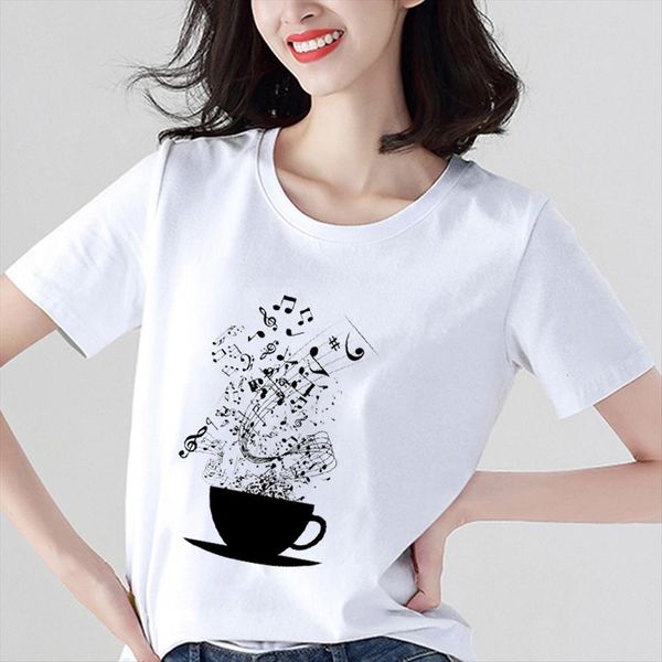 music note printed hipster women fashion graphics aesthetics harajuku clothes, White
music note printed hipster women fashion graphics aesthetics harajuku clothes, White