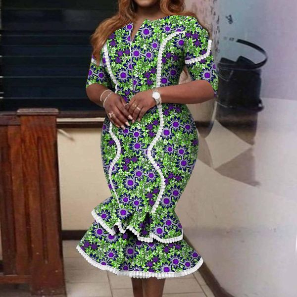 casual dresses afripride elegant women dress half sleeves mid-calf length female cotton trumpet with lace decoration a2125032, Black;gray
casual dresses afripride elegant women dress half sleeves mid-calf length female cotton trumpet with lace decoration a2125032, Black;gray