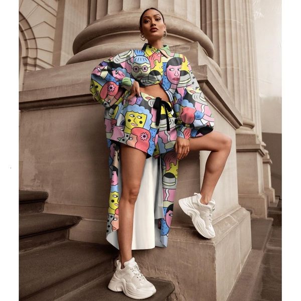 women's shorts two piece set africa clothes for lady dashiki fashion flower print long casual outfits street hunter women q7if, White;black
women's shorts two piece set africa clothes for lady dashiki fashion flower print long casual outfits street hunter women q7if, White;black