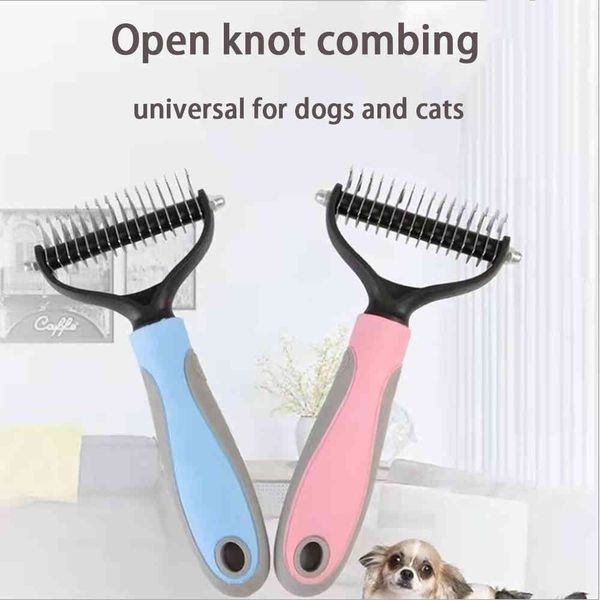 hair removal comb for dogs cat detangler fur trimming dematting deshedding brush grooming tool for matted long hair curly pet
hair removal comb for dogs cat detangler fur trimming dematting deshedding brush grooming tool for matted long hair curly pet
