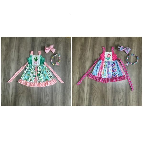 girl's dresses summer baby girls dress mint pink cactus mermaid belt children clothes boutique ruffles milk silk knee length match acce, Red;yellow
girl's dresses summer baby girls dress mint pink cactus mermaid belt children clothes boutique ruffles milk silk knee length match acce, Red;yellow