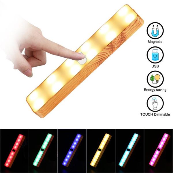 touch dimmable colorful wood grain magnetic led under cabinet light motion sensor home lighting kitchen decoration night
touch dimmable colorful wood grain magnetic led under cabinet light motion sensor home lighting kitchen decoration night