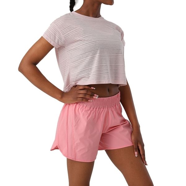 lulu loose sports rayon flower burning short sleeve women's yoga running fast drying breathable fitness clothes summer thin blouse, Gray
lulu loose sports rayon flower burning short sleeve women's yoga running fast drying breathable fitness clothes summer thin blouse, Gray
