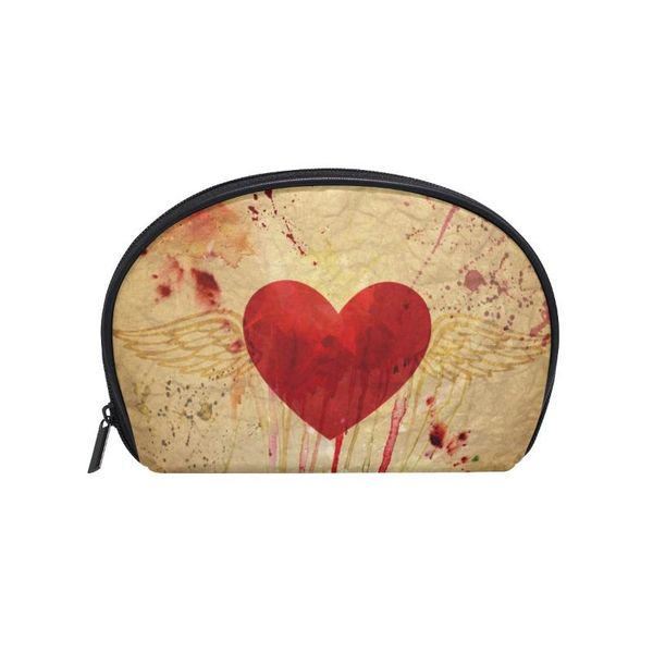 fengju multifuncition shell cosmetic bag purse half moon hanging travel toiletry pouch for girls woman heart design bags & cases
fengju multifuncition shell cosmetic bag purse half moon hanging travel toiletry pouch for girls woman heart design bags & cases