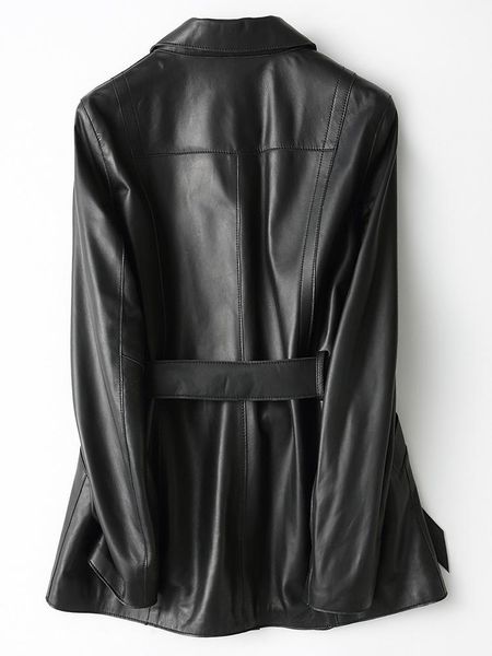 women's leather & faux 2021 genuine jacket spring autumn 200% sheepskin coat jackets cuero genuino kqn22207 kj5572, Black
women's leather & faux 2021 genuine jacket spring autumn 200% sheepskin coat jackets cuero genuino kqn22207 kj5572, Black