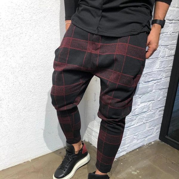 plaid printed casual harem pants streetwear men hip hop baggy vintage wide leg trouser pantalones hombre jogger sweatpants men's, Black
plaid printed casual harem pants streetwear men hip hop baggy vintage wide leg trouser pantalones hombre jogger sweatpants men's, Black