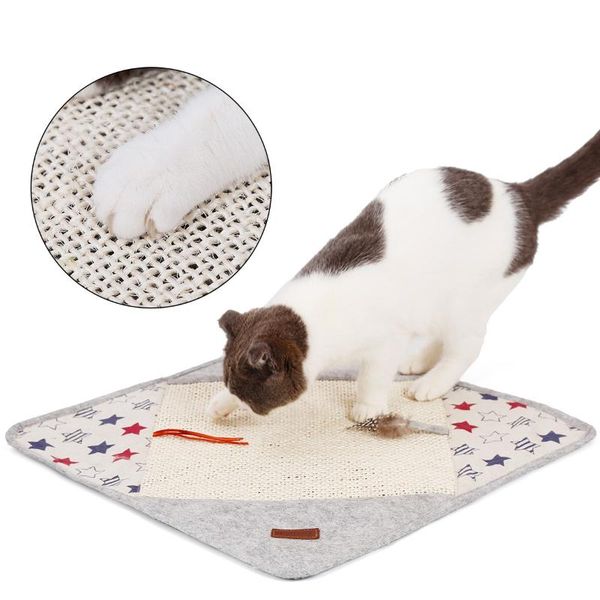 cat beds & furniture natural sisal paly mat pet scratching pads for grinding protecting furnitures scratch soft bed 58x58cm
cat beds & furniture natural sisal paly mat pet scratching pads for grinding protecting furnitures scratch soft bed 58x58cm