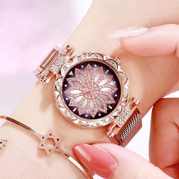 wristwatches 2021montre femme marque de luxe fashion lady magnetic watch casual female quartz relogio feminino drop, Slivery;brown
wristwatches 2021montre femme marque de luxe fashion lady magnetic watch casual female quartz relogio feminino drop, Slivery;brown