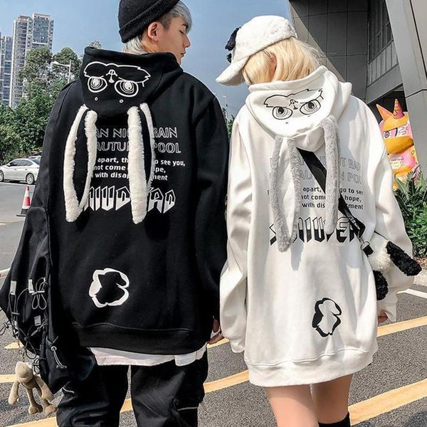 women's hoodies & sweatshirts women autumn kawaii oversized ears black hoodie couples plus velvet thickening hooded sweatshirt long s
women's hoodies & sweatshirts women autumn kawaii oversized ears black hoodie couples plus velvet thickening hooded sweatshirt long s