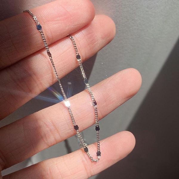 chains enshir 925 sterling silver disc chain necklace female simple all-matched bling clavicle wholesale
chains enshir 925 sterling silver disc chain necklace female simple all-matched bling clavicle wholesale