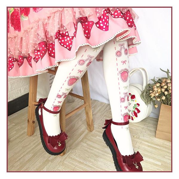 princess sweet lolita pantyhose autumn strawberry and cherry one piece printed velvet 120d women rj014 socks & hosiery, Black;white
princess sweet lolita pantyhose autumn strawberry and cherry one piece printed velvet 120d women rj014 socks & hosiery, Black;white