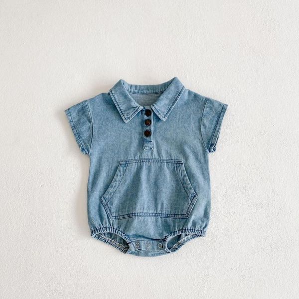rompers 2021summer baby clothing born infant denim bodysuits short sleeve boys girls jumpsuit kid clothes chlidren overalls 0-24m, Blue
rompers 2021summer baby clothing born infant denim bodysuits short sleeve boys girls jumpsuit kid clothes chlidren overalls 0-24m, Blue