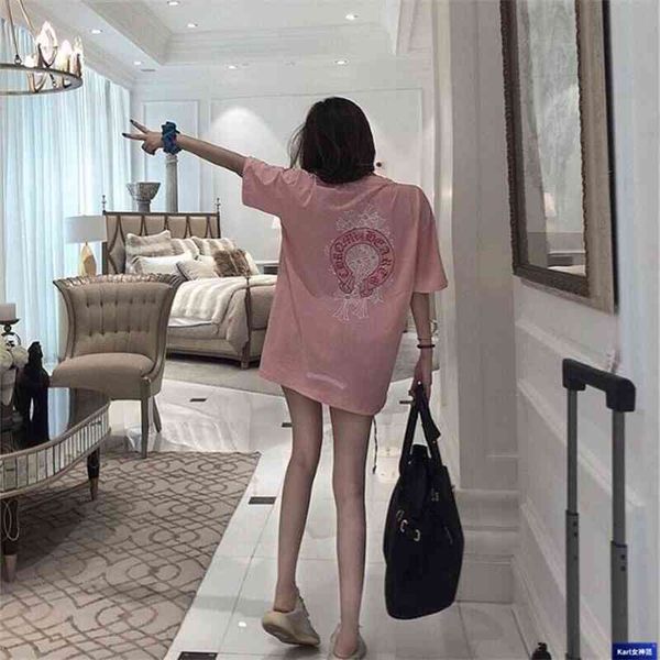 65% off outlet online store 2021 spring and summer new lovers peach pink cross round neck short sleeve t-shirt for men women, White
65% off outlet online store 2021 spring and summer new lovers peach pink cross round neck short sleeve t-shirt for men women, White
