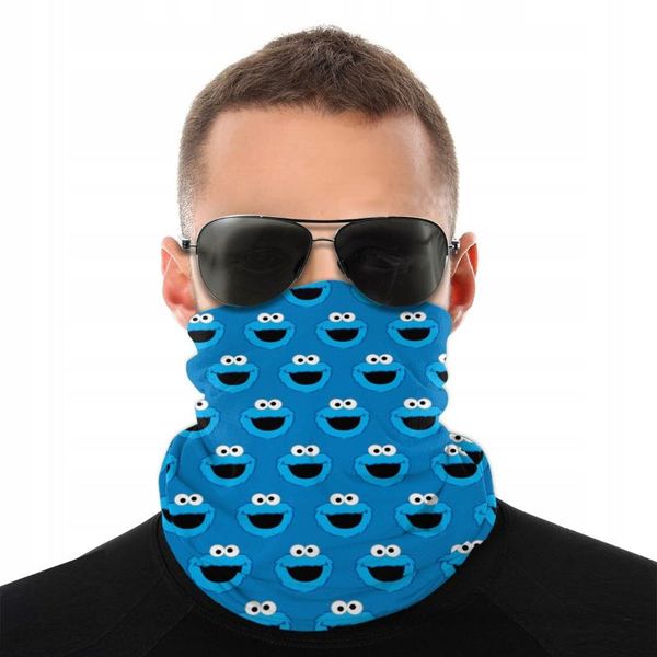 scarves smiling cookie monster half face mask halloween tube scarf balaclava bandana versatility headwear cycling hiking, Blue;gray
scarves smiling cookie monster half face mask halloween tube scarf balaclava bandana versatility headwear cycling hiking, Blue;gray