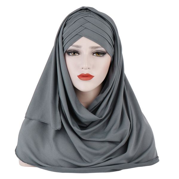 women muslim hijab and cap set solid color headwear elegant classic underscarf inner islamic turban scarf, Blue;gray
women muslim hijab and cap set solid color headwear elegant classic underscarf inner islamic turban scarf, Blue;gray