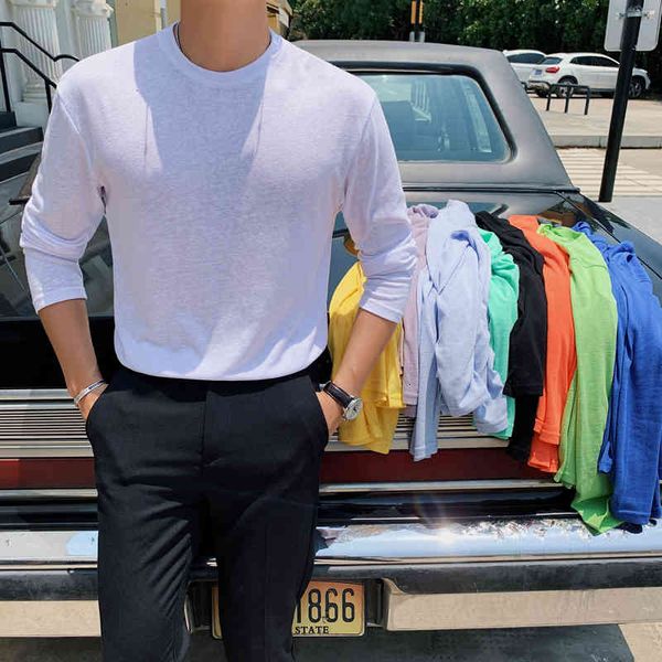 men's hoodies & sweatshirts one piece of summer breathable solid fashion long sleeve thin male shirt adjust casual round collar t homme, Black
men's hoodies & sweatshirts one piece of summer breathable solid fashion long sleeve thin male shirt adjust casual round collar t homme, Black