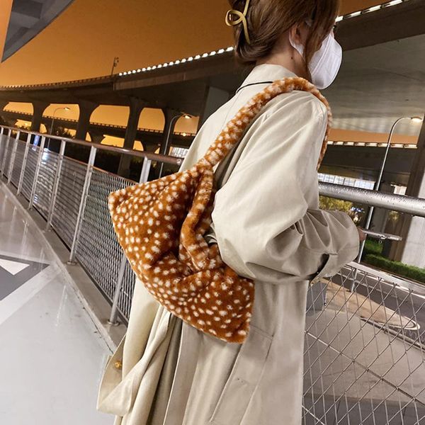 evening bags elegant women leopard spot print shoulder bag female soft plush underarm 2021 winter furry fluffy handbag and purses
evening bags elegant women leopard spot print shoulder bag female soft plush underarm 2021 winter furry fluffy handbag and purses