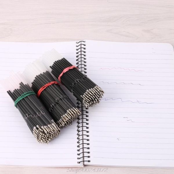100pcs 0.7mm ballpoint pen refill black blue red stationery school office supply jy21 20 dropship refills, Black;red
100pcs 0.7mm ballpoint pen refill black blue red stationery school office supply jy21 20 dropship refills, Black;red