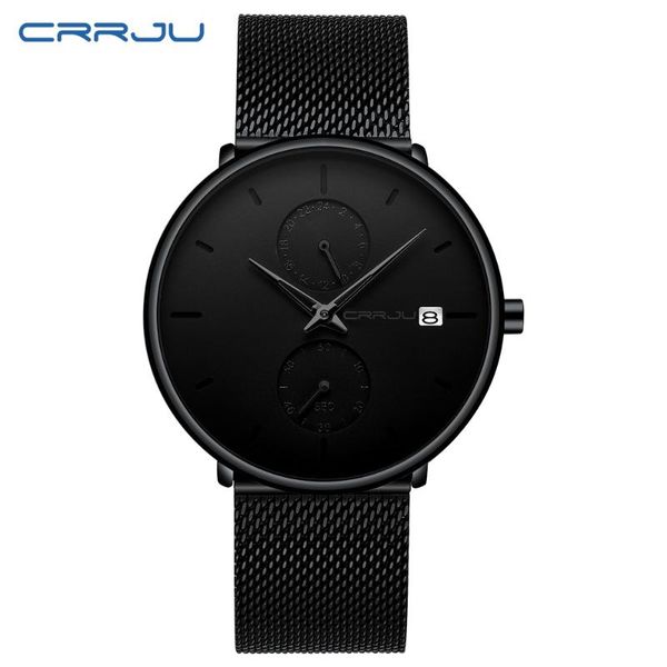 wristwatches crrju mens watches waterproof ultra thin date clock male steel strap casual quartz watch men sports wrist, Slivery;brown
wristwatches crrju mens watches waterproof ultra thin date clock male steel strap casual quartz watch men sports wrist, Slivery;brown