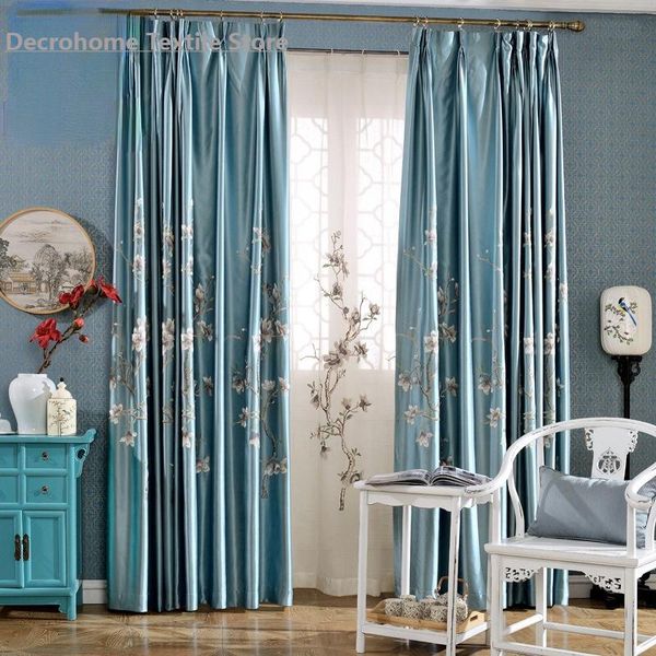 curtain & drapes chinese-style simulation silk embroidered curtains window screens blackout for living room bedroom finished product
curtain & drapes chinese-style simulation silk embroidered curtains window screens blackout for living room bedroom finished product