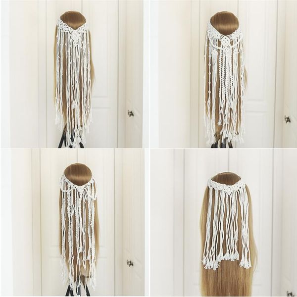 tapestries handwoven macrame cotton headband wedding boho headpiece tiara headdress bridal shower hair accessory party decor supplies
tapestries handwoven macrame cotton headband wedding boho headpiece tiara headdress bridal shower hair accessory party decor supplies