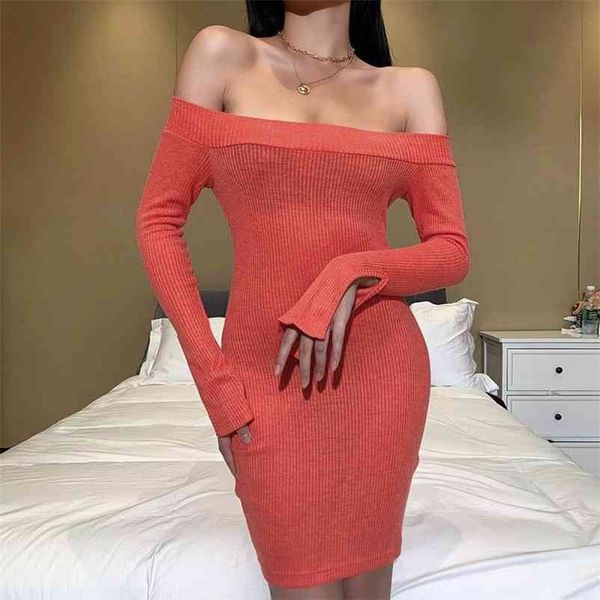 knitted autumn winter bodycon mini dress solid slim bandage hip off shoulder elastic party club dresses vestidos 210520, Black;gray
knitted autumn winter bodycon mini dress solid slim bandage hip off shoulder elastic party club dresses vestidos 210520, Black;gray