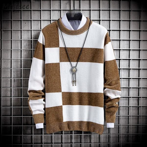 men's sweaters plus size -3xl pullovers men patchwork loose fashion vintage all-match handsome fall chic teens korean style streetwear, White;black
men's sweaters plus size -3xl pullovers men patchwork loose fashion vintage all-match handsome fall chic teens korean style streetwear, White;black