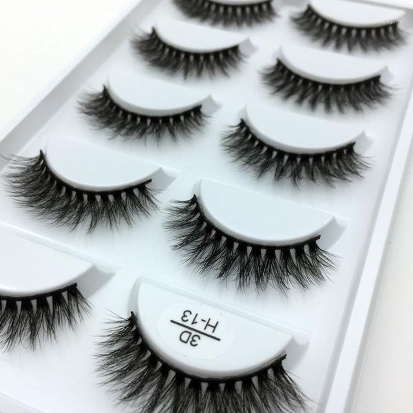 5 pairs real 100% 3d mink lashes false eyelash natural thick long lash eye beauty extension makeup tools1
5 pairs real 100% 3d mink lashes false eyelash natural thick long lash eye beauty extension makeup tools1