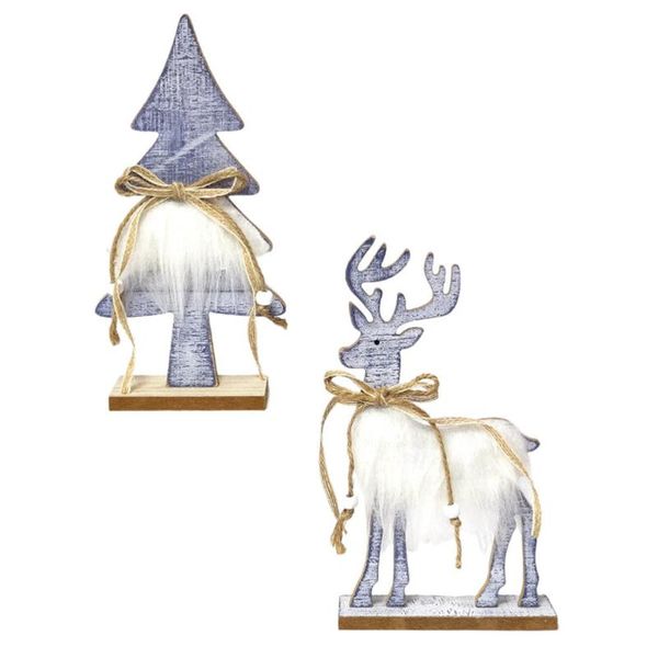christmas decorations 2pcs xmas tree elk adornment home wooden plush decor party ornament grey
christmas decorations 2pcs xmas tree elk adornment home wooden plush decor party ornament grey