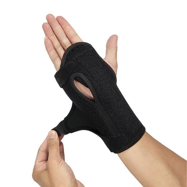 wrist support adjustable size pain relief ergonomic soft sports injuries left right hands sprain wrap splint stabilizer brace, Black;red
wrist support adjustable size pain relief ergonomic soft sports injuries left right hands sprain wrap splint stabilizer brace, Black;red