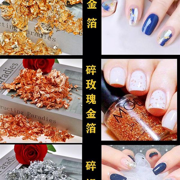 other arts and crafts shiny 3g gold foil jewelry luxury resin decoration paper handicrafts flake siver leaf nail beauty gilding diy art craf
other arts and crafts shiny 3g gold foil jewelry luxury resin decoration paper handicrafts flake siver leaf nail beauty gilding diy art craf