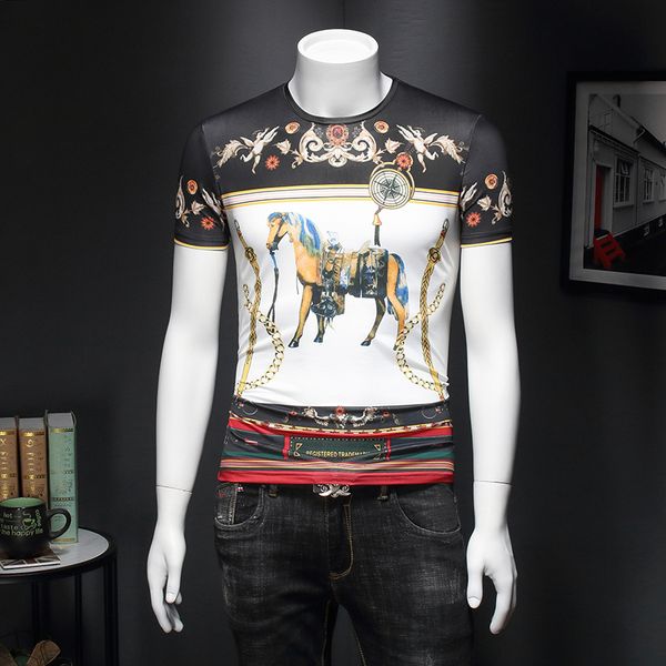 trendy shortsleeved bottoming shirt mens summer 2021 new personality shirt casual drilling halfsleeved tshirt men, White;black
trendy shortsleeved bottoming shirt mens summer 2021 new personality shirt casual drilling halfsleeved tshirt men, White;black